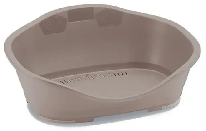 Stefanplast lova su miegamąja dalimi, 6 miegamosios vietos, 118x80x39,5 cm, šviesiai pilka