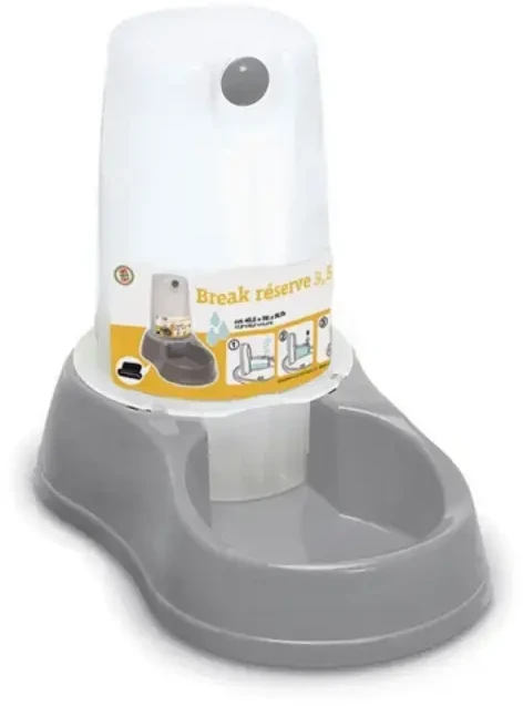Stefanplast distiliavimo skysčio rezervas „Vanduo“ 3,5 l, 38 x 22,5 x 30 cm pilka