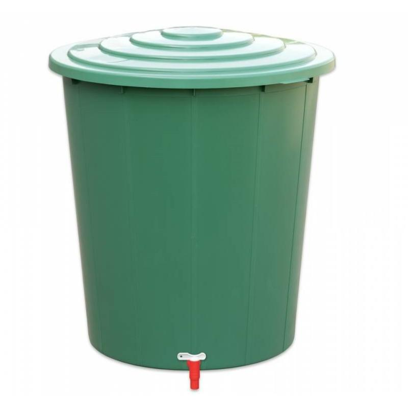 Comfort Stefanplast Vandens statinė 310L su dangteliu ir čiaupu Ø80x93cm