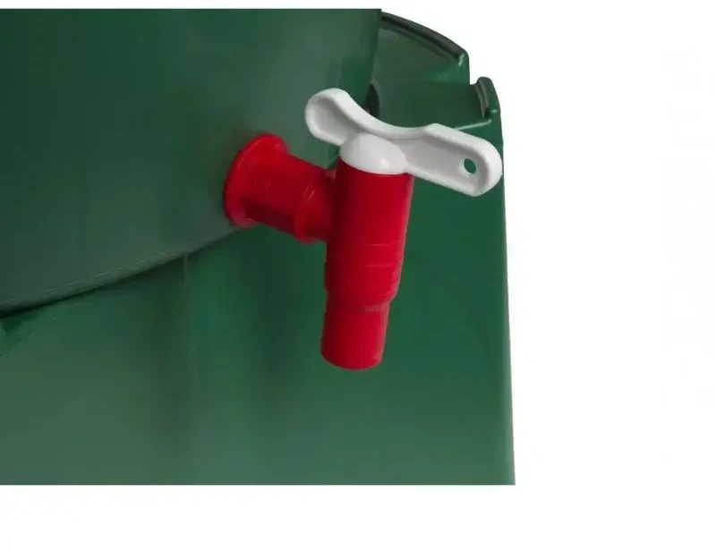 Stefanplast Vanduo statinė 310L su dangčiu ir čiaupu Ø80x93cm