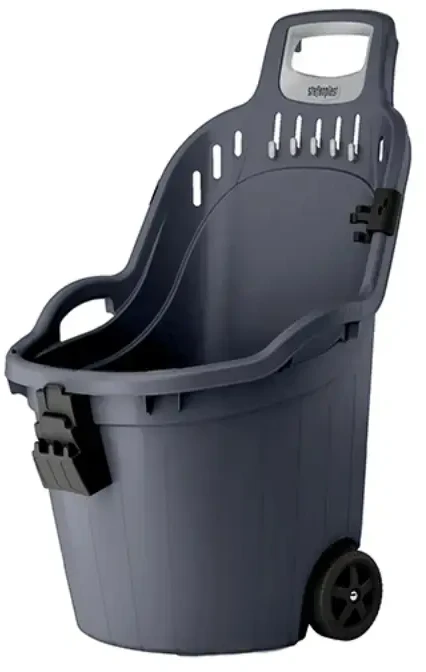 Vežimėlis sodo plastikinis 59,5x53x88,5 cm 50 l 76211 Italija STEFANPLAST (6)