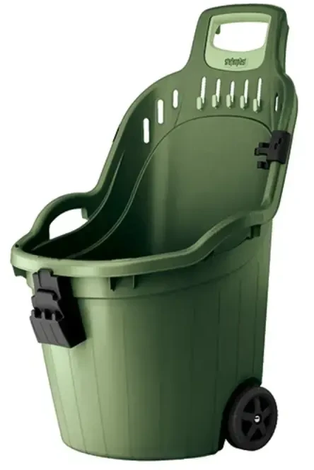 Vežimėlis sodo plastikinis 59,5x53x88,5 cm 50 l 76210 Italija STEFANPLAST (6)