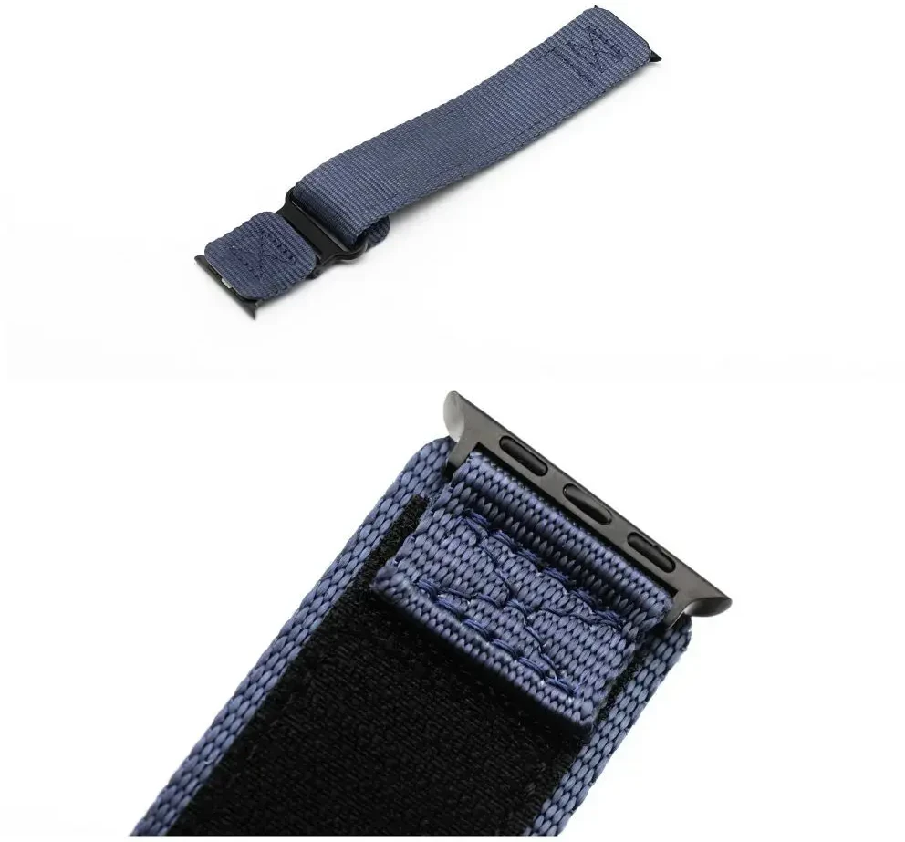 FORCELL F-DESIGN FA05 nylon apyrankė skirta Apple Watch 38 / 40 / 41 mm mėlynos spalvos
