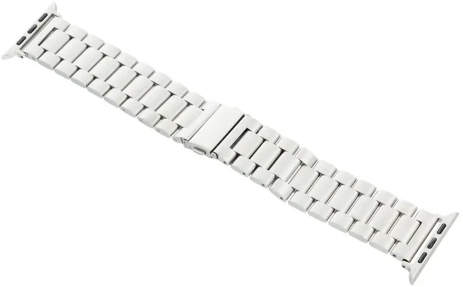 FORCELL F-DESIGN FA10 stainless steel apyrankė skirta Apple Watch 42 / 44 / 45 / 49 mm sidabro spalvos