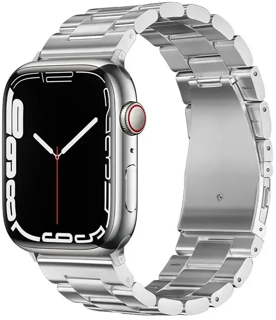 FORCELL F-DESIGN FA10 stainless steel apyrankė skirta Apple Watch 38 / 40 / 41 mm sidabro spalvos