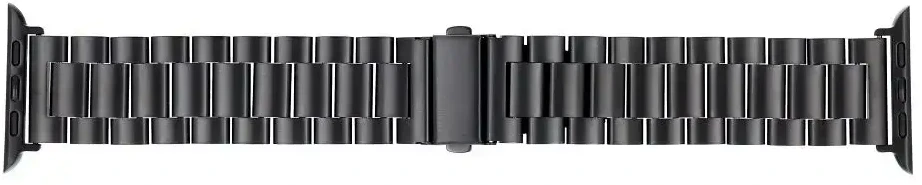 FORCELL F-DESIGN FA10 stainless steel apyrankė skirta Apple Watch 42 / 44 / 45 / 49 mm juodos spalvos