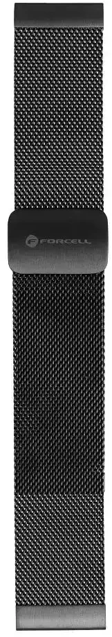 Dirželis „Samsung Galaxy Watch Forcell F-Design FS11“ magnetiniam plienui, 20 mm, juodas