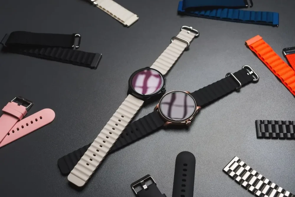 FORCELL F-DESIGN FS01 apyrankė skirta Samsung Watch 20 mm juodos spalvos