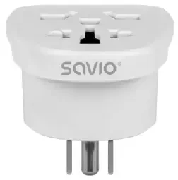 Savio AP-07 maitinimo adapteris/keitiklis Universalus 2500 W Baltas