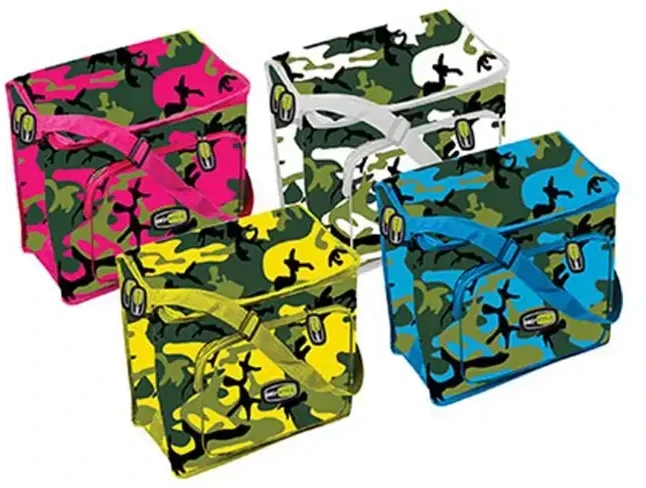 Style Camouflage 20 assorted thermal bag, fuchsia/mėlynas/yellow/baltas