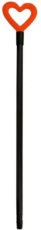 Nlle Profi Brush Style Handle Love 131,2cm assorted, lime žalias/light mėlynas/oranžinis/lilac