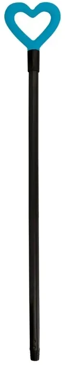 Nlle Profi Brush Style Handle Love 131,2cm assorted, lime žalias/light mėlynas/oranžinis/lilac