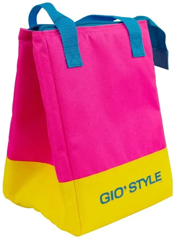 Style Stilius Termo krepšys Paplūdimio Fluo pietų krepšys asorti, žalias/rožinis//geltonas/šviesus mėlynas