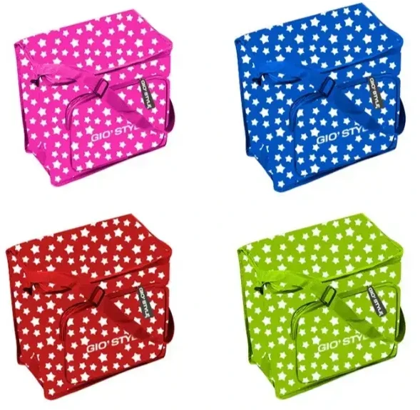 Style Thermal bag Stars 20 assorted, red/žalias/mėlynas/pink