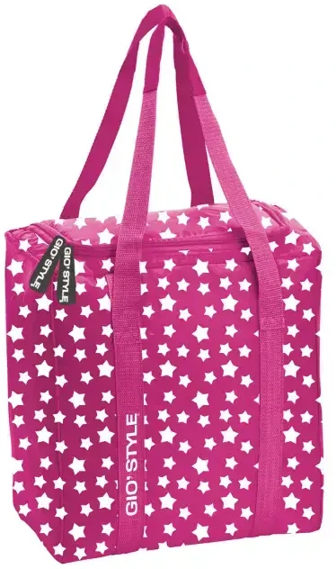 Style Thermal bag Stars 28 assorted, red/žalias/mėlynas/pink