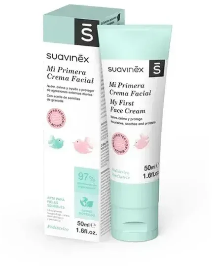 "Suavinex My First drėkinamasis veido kremas 50ml