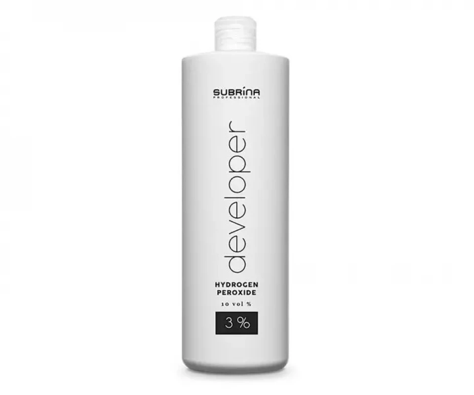 Subrina Professional, CremeOxyd, plaukų oksidantas-losjonas, 3%, 10 tūrio dalių, 1000 ml moterims