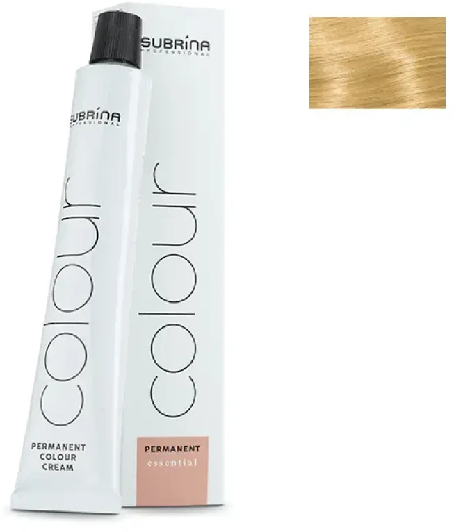 Subrina Professional, Essential Colour, nuolatiniai plaukų dažai, 9/03 šviesiai šviesūs natūralūs peleniniai, 100 ml moterims