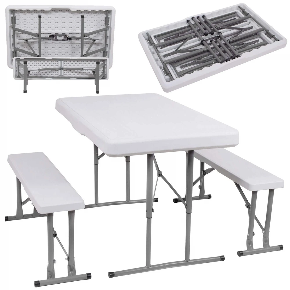 Sulankstomas stalas su suolais Springos GF0096