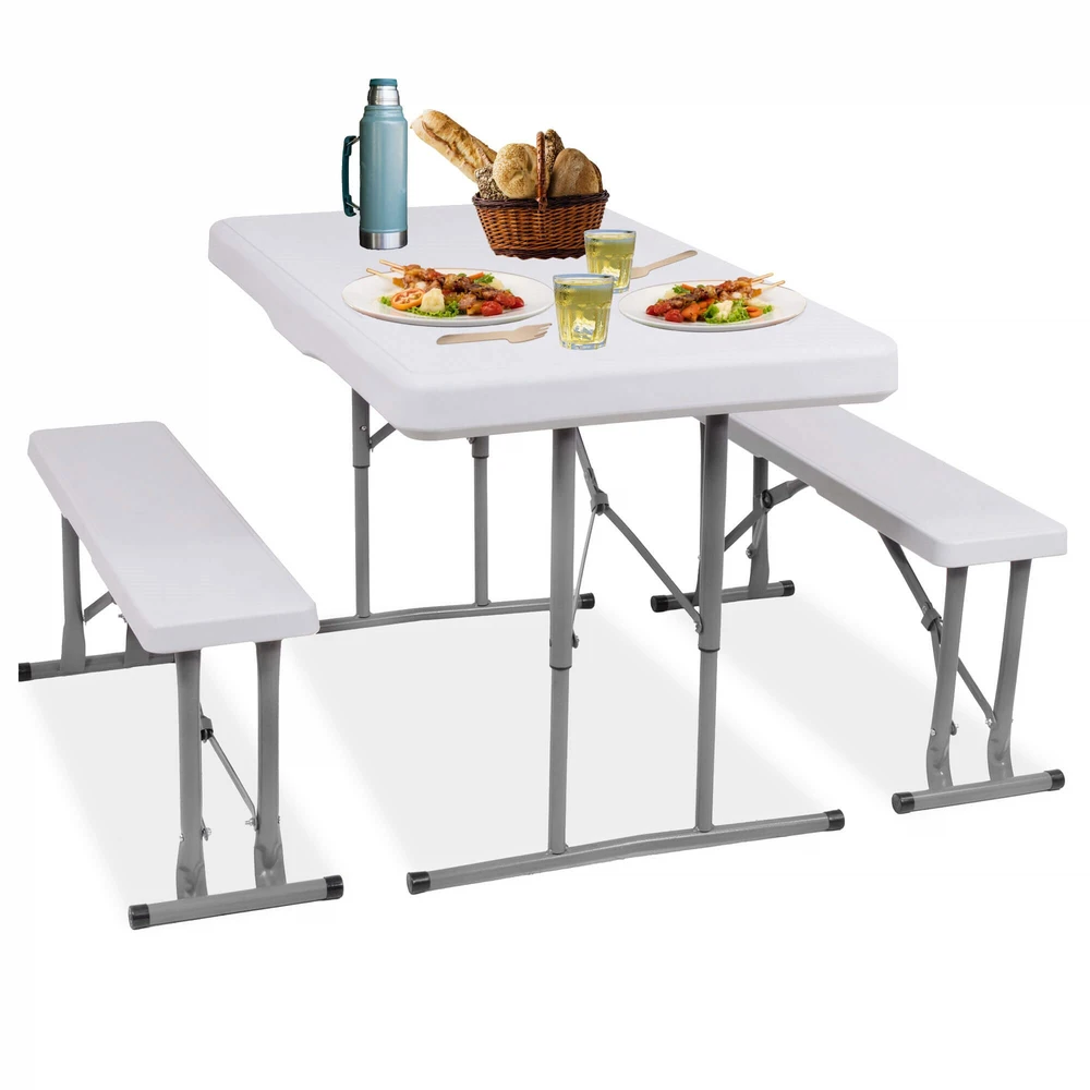 Sulankstomas stalas su suolais Springos GF0096