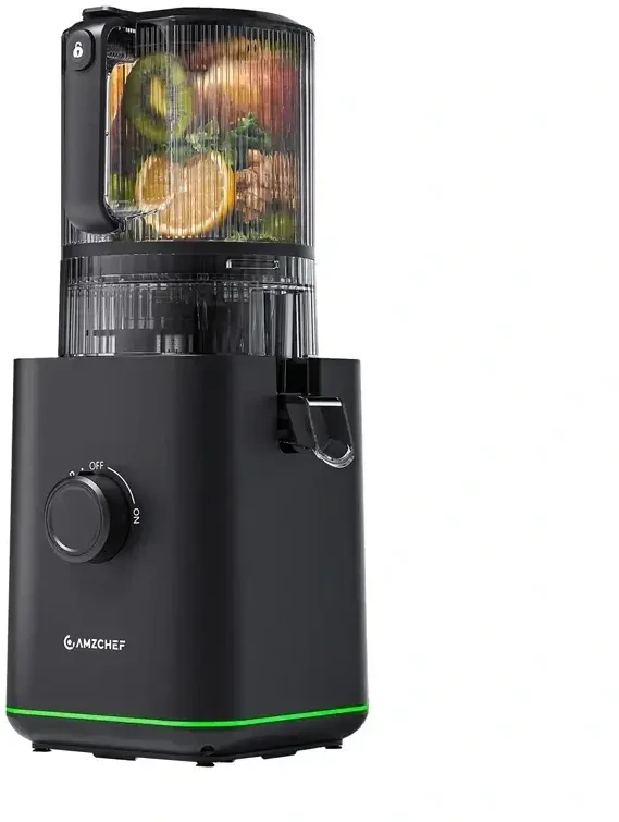 AMZCHEF CE-ZM1919 lėtas sulčiaspaudė (Juodas)