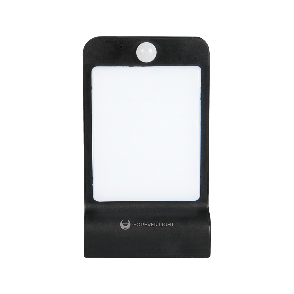 TelForceone SUNARI saulės lempa LED FLS-11 32*SMD PIR 5W 250lm 4500K 1200mAh Li-ion Juodas Forever Light
