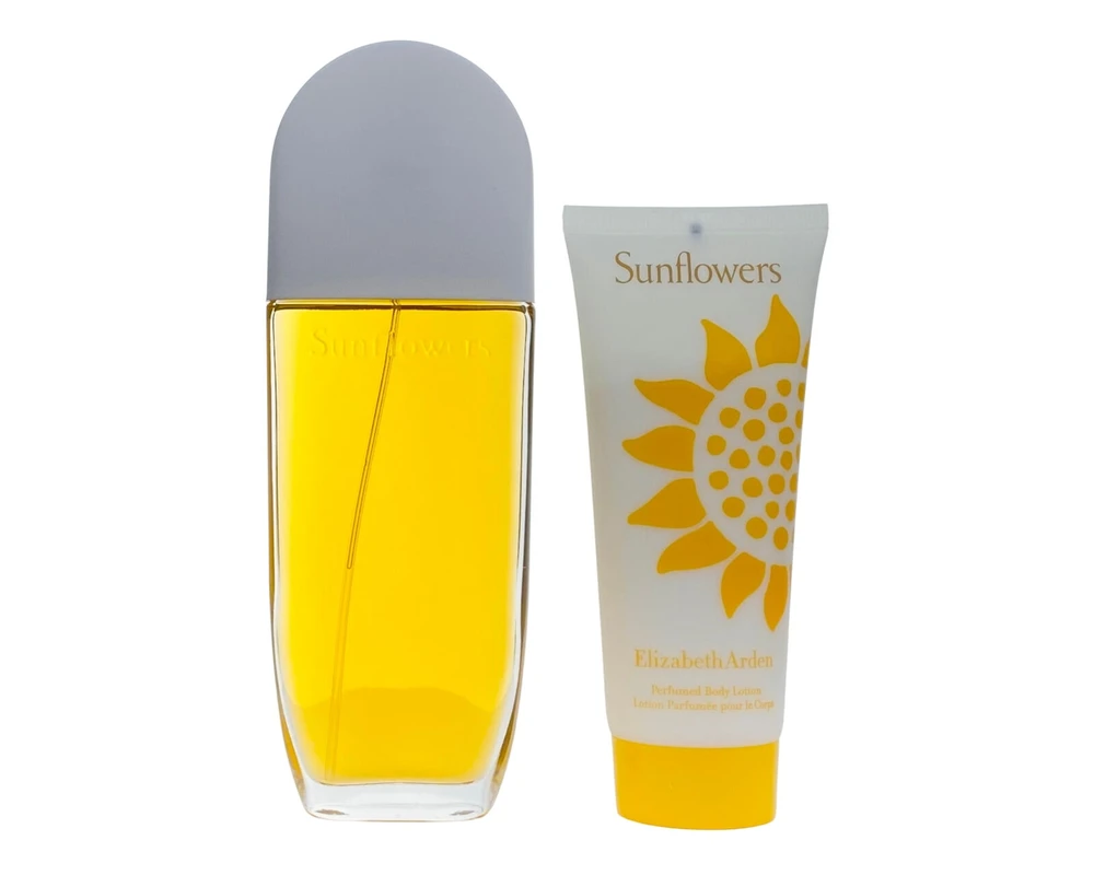 Elizabeth Arden Sunflowers tualetinis vanduo su purškikliu 100 ml, 2 vnt