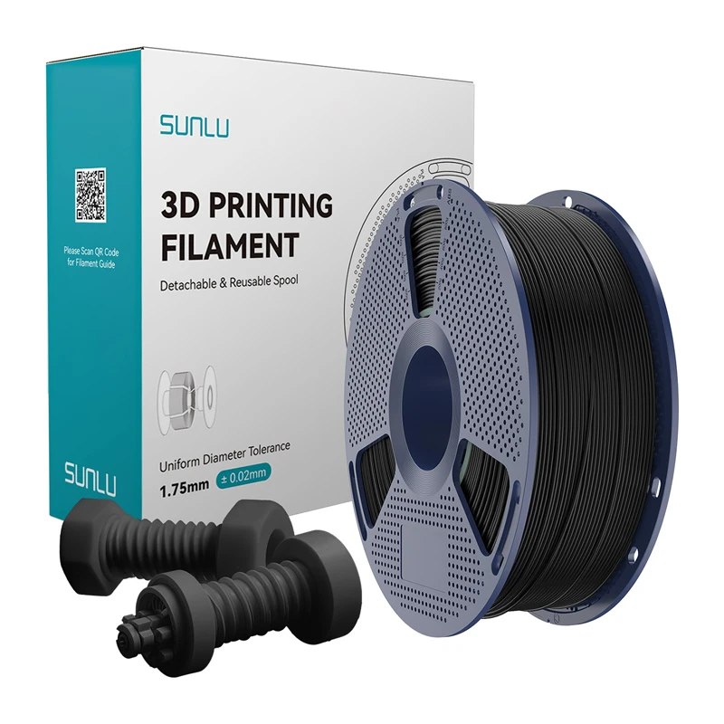 Sunlu High Speed ABS 1.75mm 1kg - Juodas