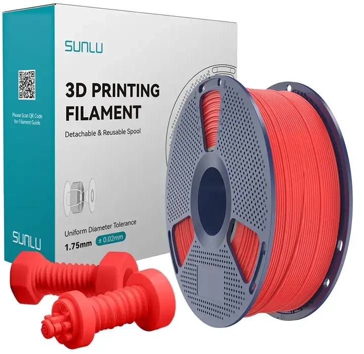 Sunlu High-Speed ABS Filament (Raudona)