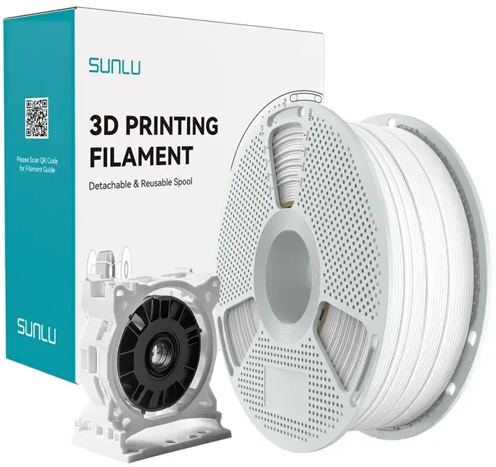 Sunlu PC-ABS Filament (Baltas)