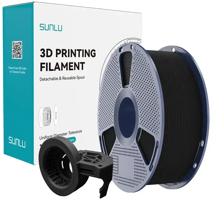 Sunlu PETG High-Speed Matte Filament (Juodas)