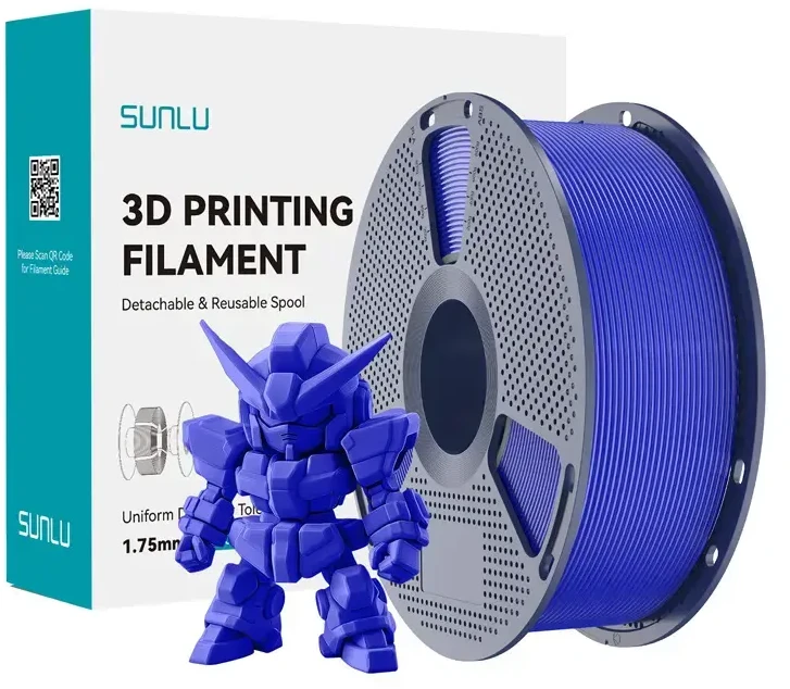 Sunlu PLA+ 2.0 Filament (Light Mėlyna)