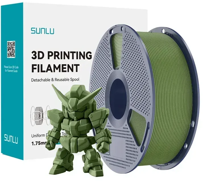 Sunlu PLA+ 2.0 Filament (Olive)