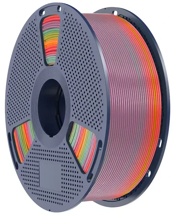 Sunlu PLA Filament (Rainbow) 01