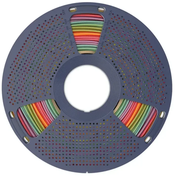 Sunlu PLA Filament (Rainbow) 01