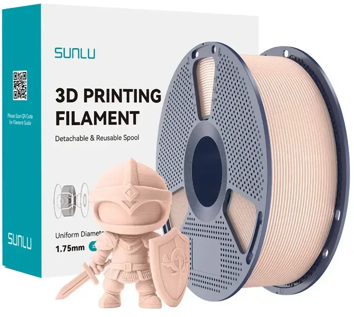 Sunlu PLA+ Filament (rusvai gelsvas)
