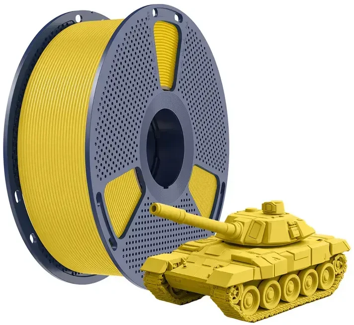 Sunlu PLA+ High-Speed Geltona Filament