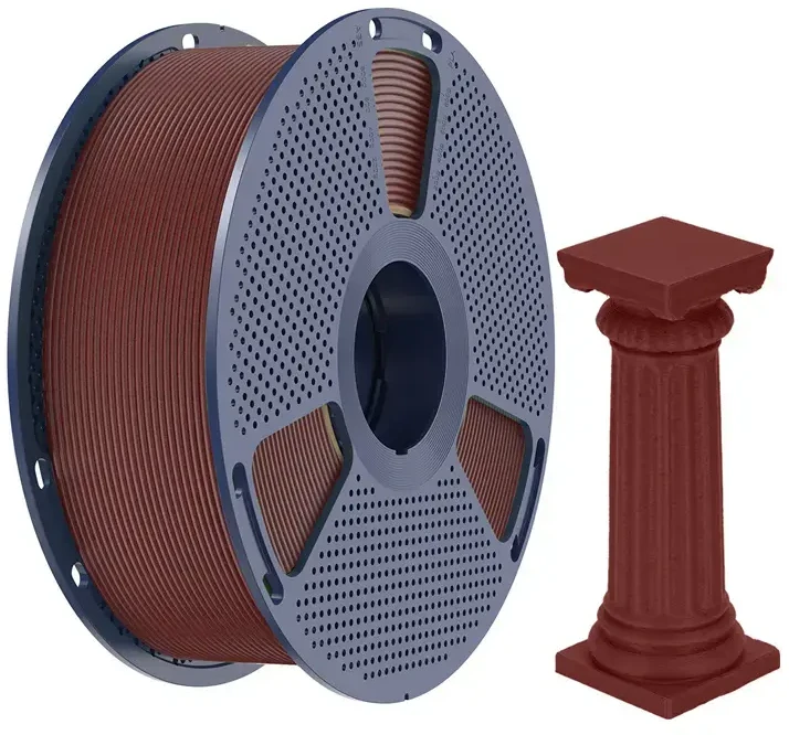 Sunlu PLA High-Speed Marble Filament (brick red)