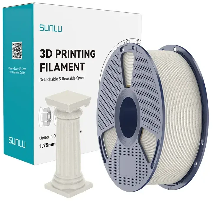 Sunlu PLA High-Speed Marble Filament (kaštonų spalvos)