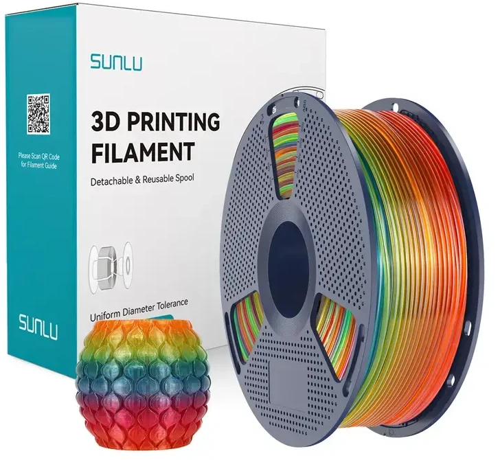 Sunlu PLA Transparent (Rainbow) 01 Filament