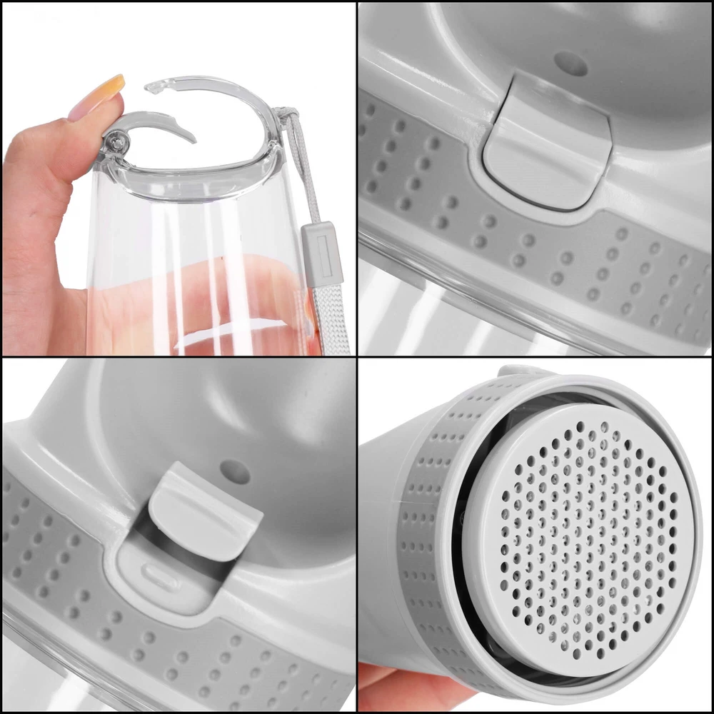 Augintinių vandens butelis su fontanu Springos 350 ml