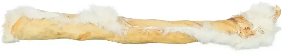 Šunų skanėstas - Trixie triušio odos ritinėlis su kailiu, 45–50 cm, 85 g