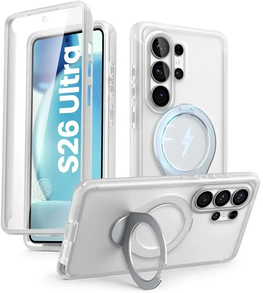 Dėklas SupCase Cosmo Mag MagSafe Samsung Galaxy S26 Ultra Frost skaidrus