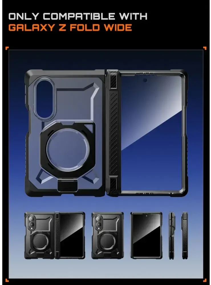 Dėklas SUPCASE UB GRIP MAG MagSafe Samsung Galaxy Z FOLD 8 Juodas