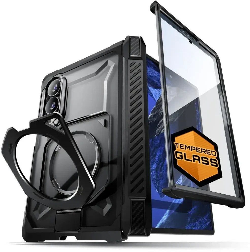 Dėklas SUPCASE UB GRIP MAG MagSafe Samsung Galaxy Z FOLD 8 Juodas
