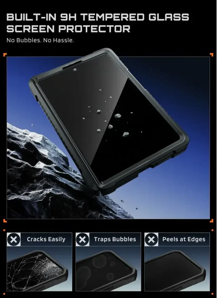 Dėklas SUPCASE UB GRIP MAG MagSafe Samsung Galaxy Z FOLD 8 Juodas