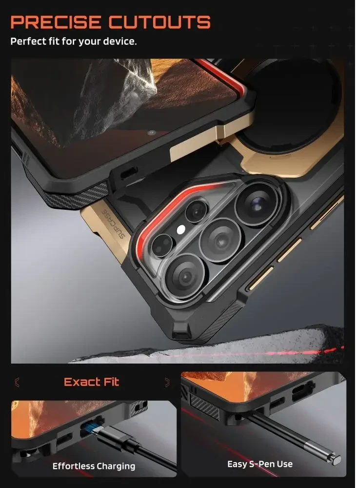 SupCase UB GRIP MAG MagSafe Samsung Galaxy S26 Ultra dėklas desert
