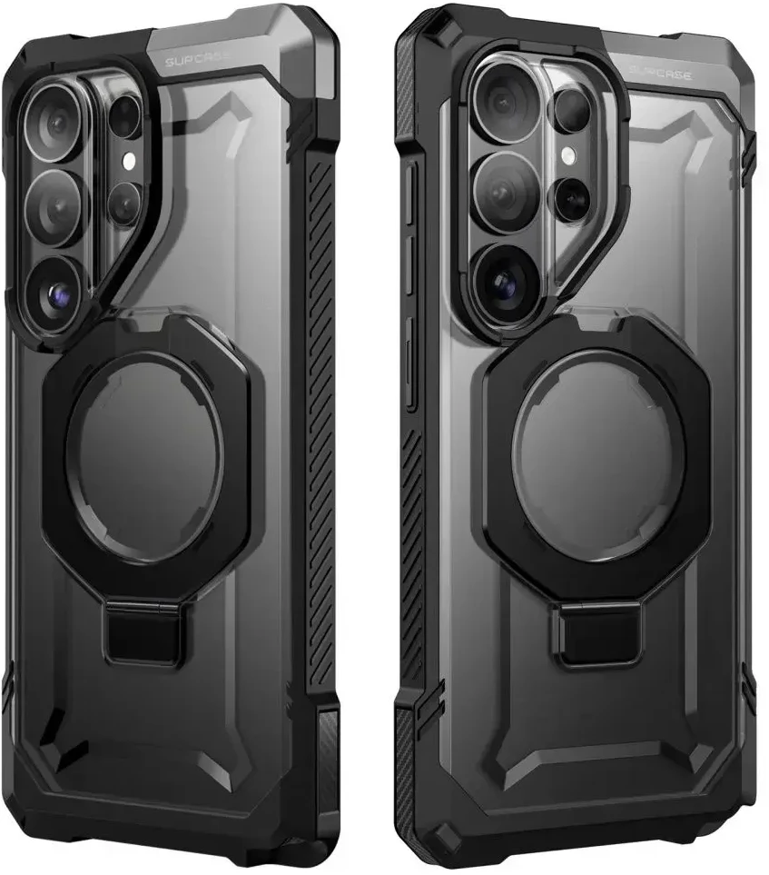 SupCase UB GRIP MAG MagSafe Samsung Galaxy S26 Ultra dėklas juodos spalvos