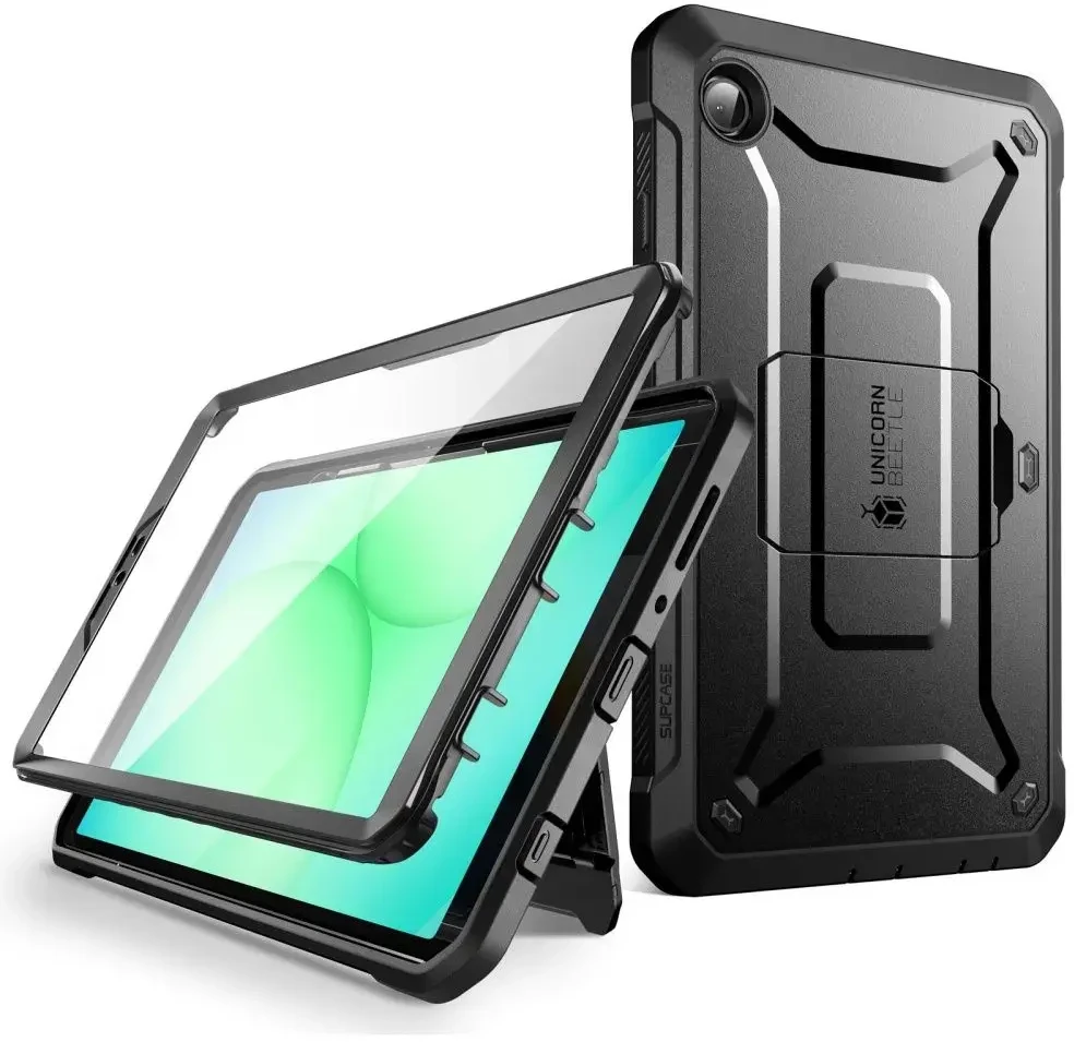 SUPCASE UNICORN BEETLE Pro Galaxy TAB A11 8.7 X133 / X135 juodos spalvos