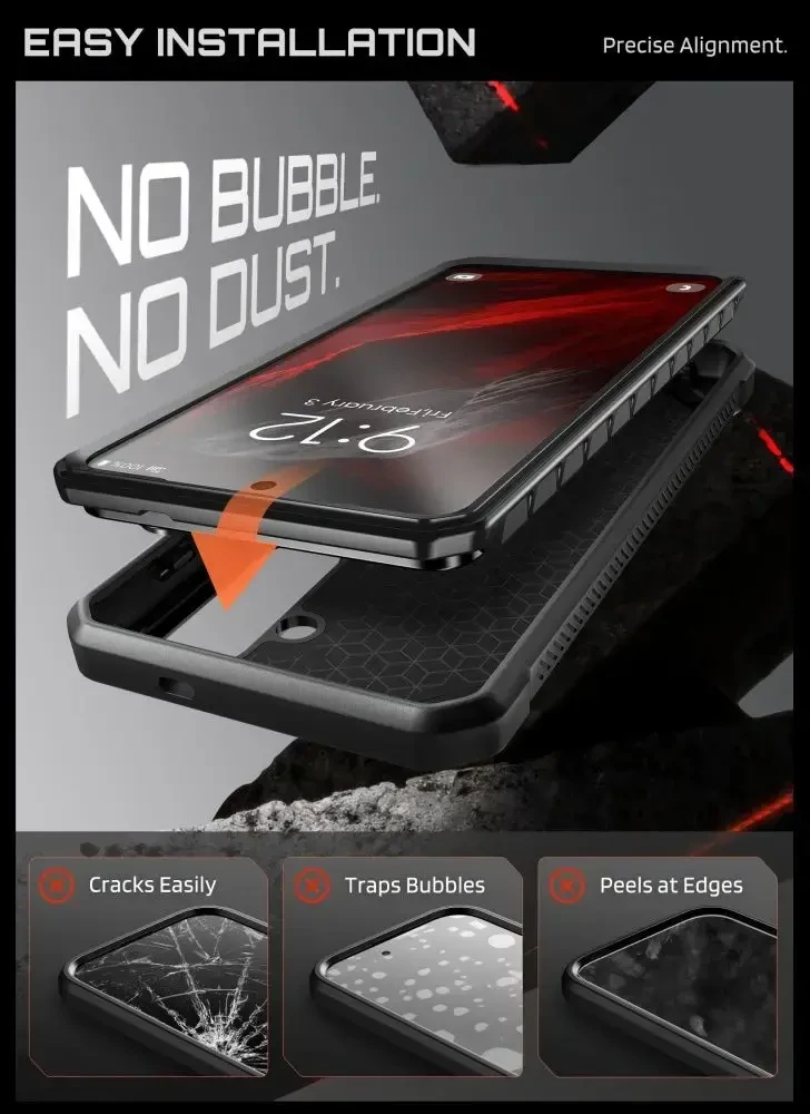 SupCase Unicorn Beetle Pro MAG MagSafe 2-set Samsung Galaxy S26 dėklas juodos spalvos